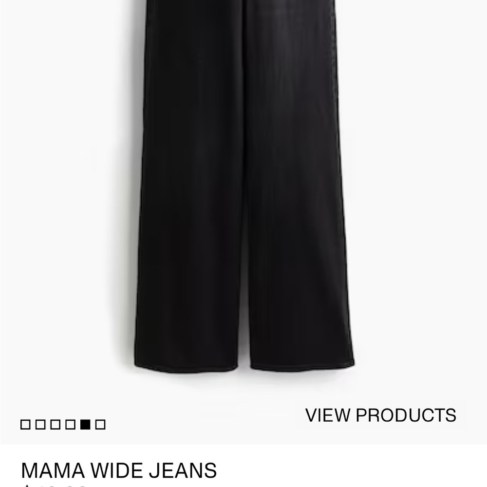 Maternity Wide Leg Jeans